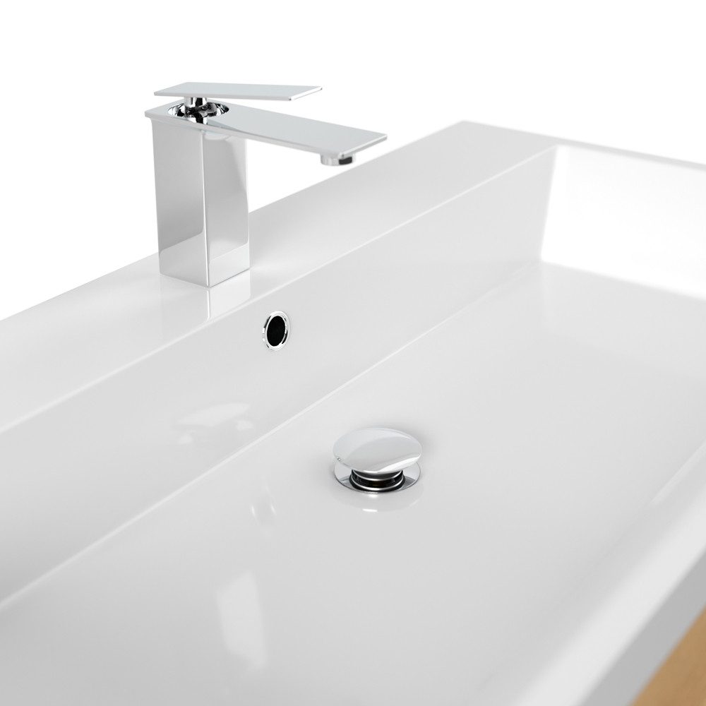 Lomadox Waschtisch FROME-02, 90 cm, stehend, günstig online kaufen