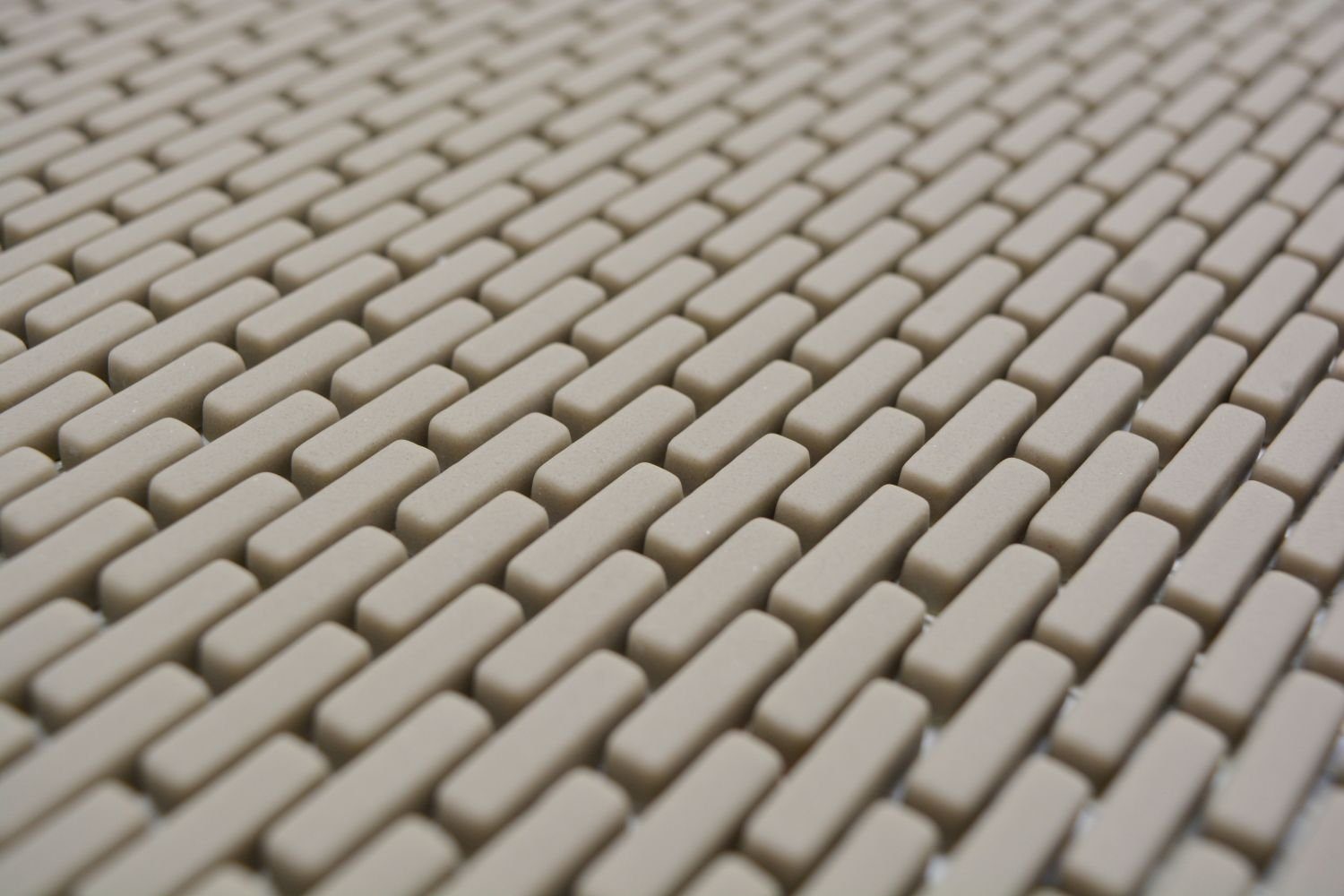 Recycling cream matt 10 Mosaikfliesen Mosaikfliesen Glasmosaik Mosani Mosaikmatten /