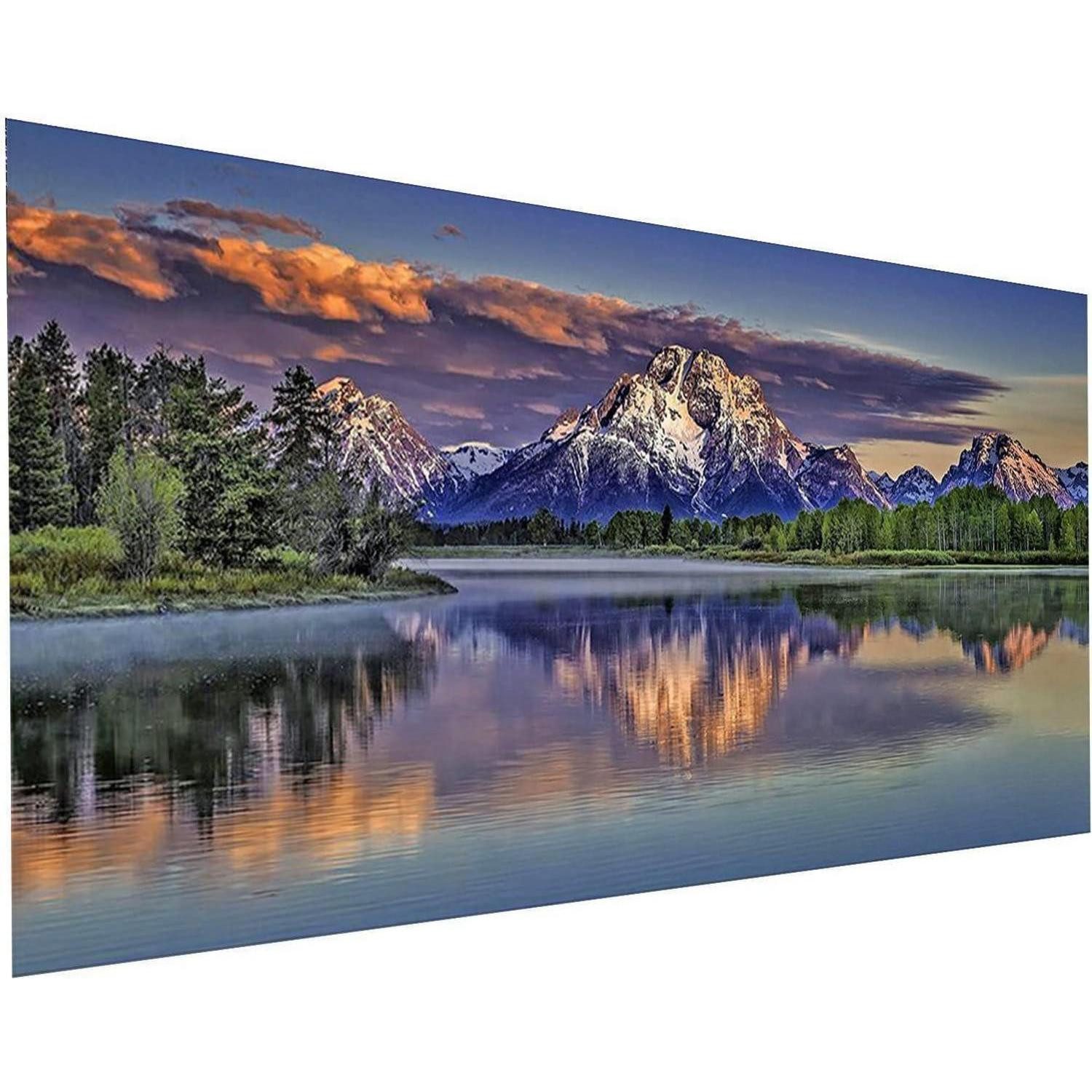 LuxusKollektion Malen nach Zahlen Malen nach Zahlen Landschaft XXL 80x40cm (1-St)