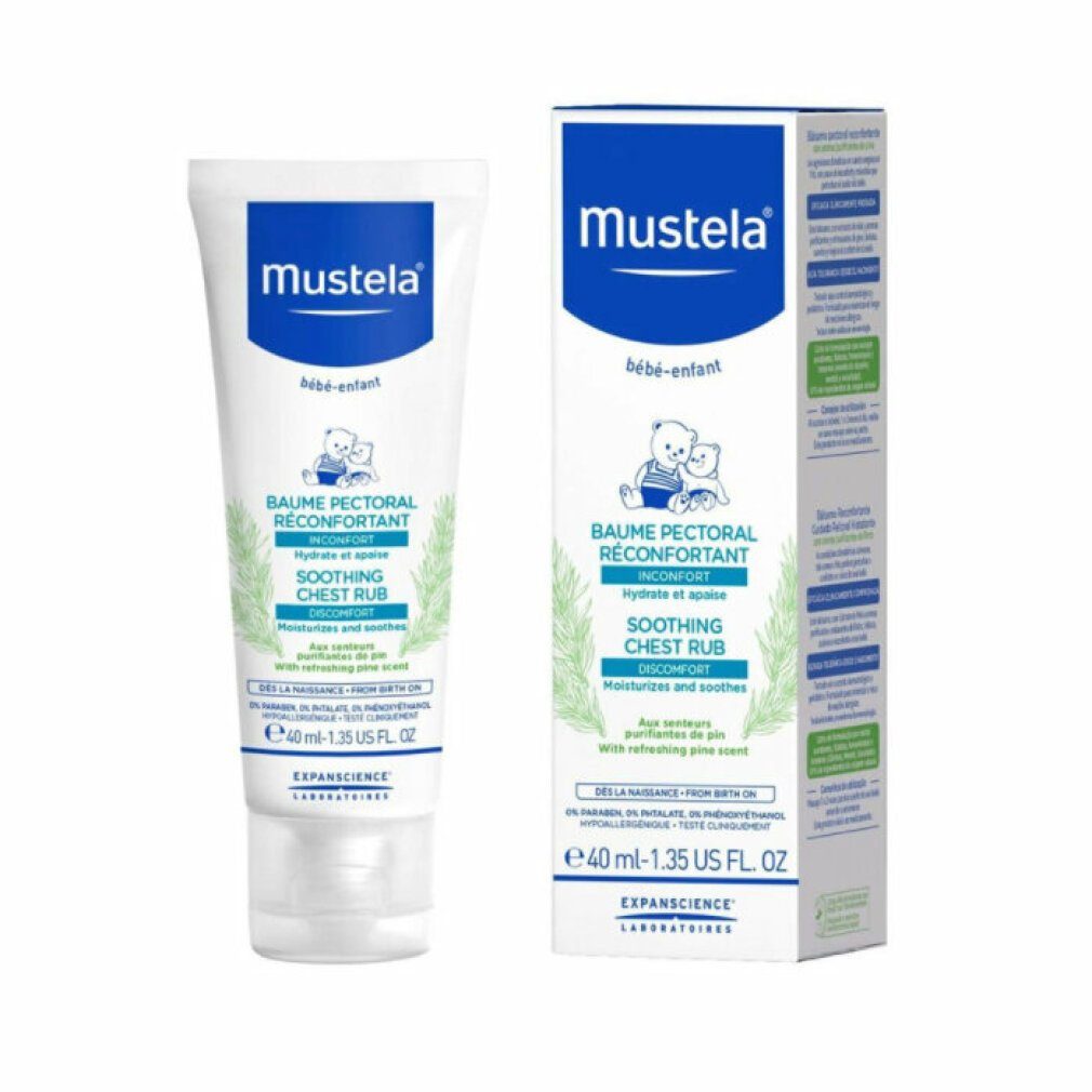 Mustela Körperpflegemittel Soothing Chest Rub 40ml
