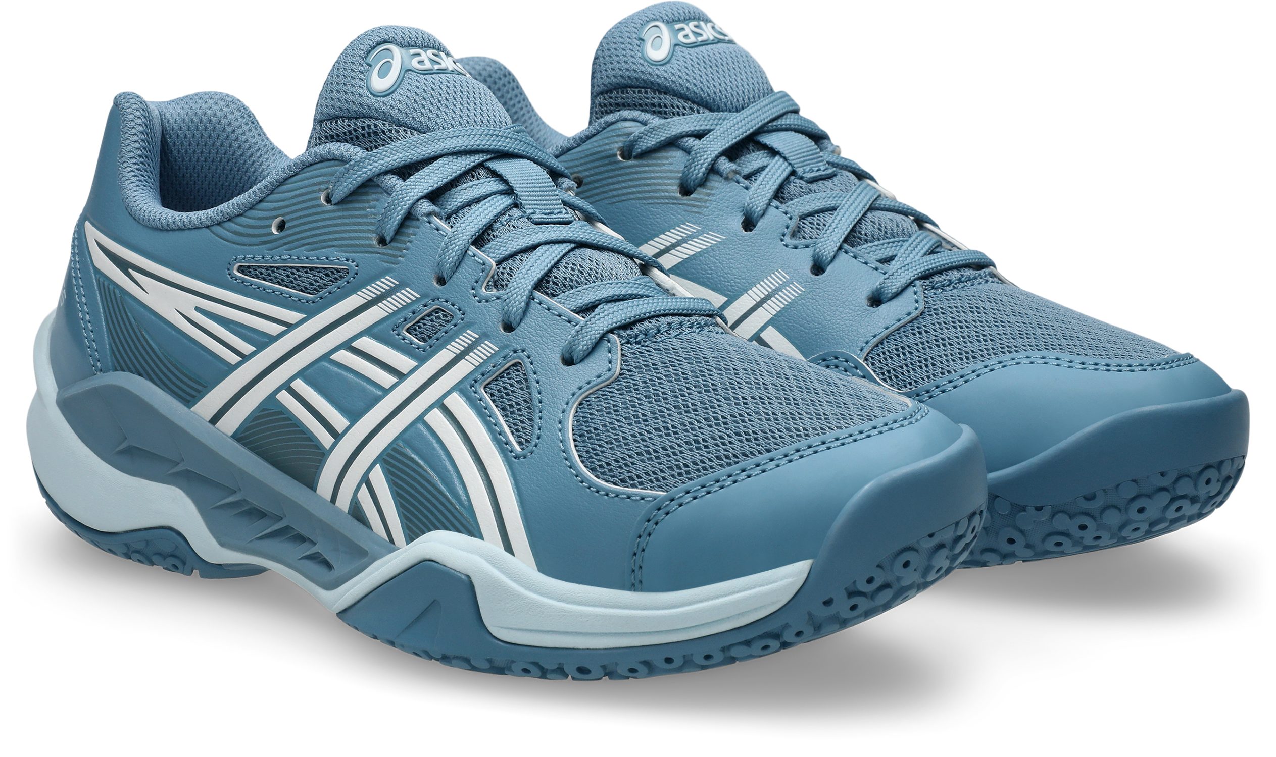 Asics GEL-POWERBREAK GS Hallenschuh für Hallensport, Indoor Sportschuhe, nicht abfärbende Sohle