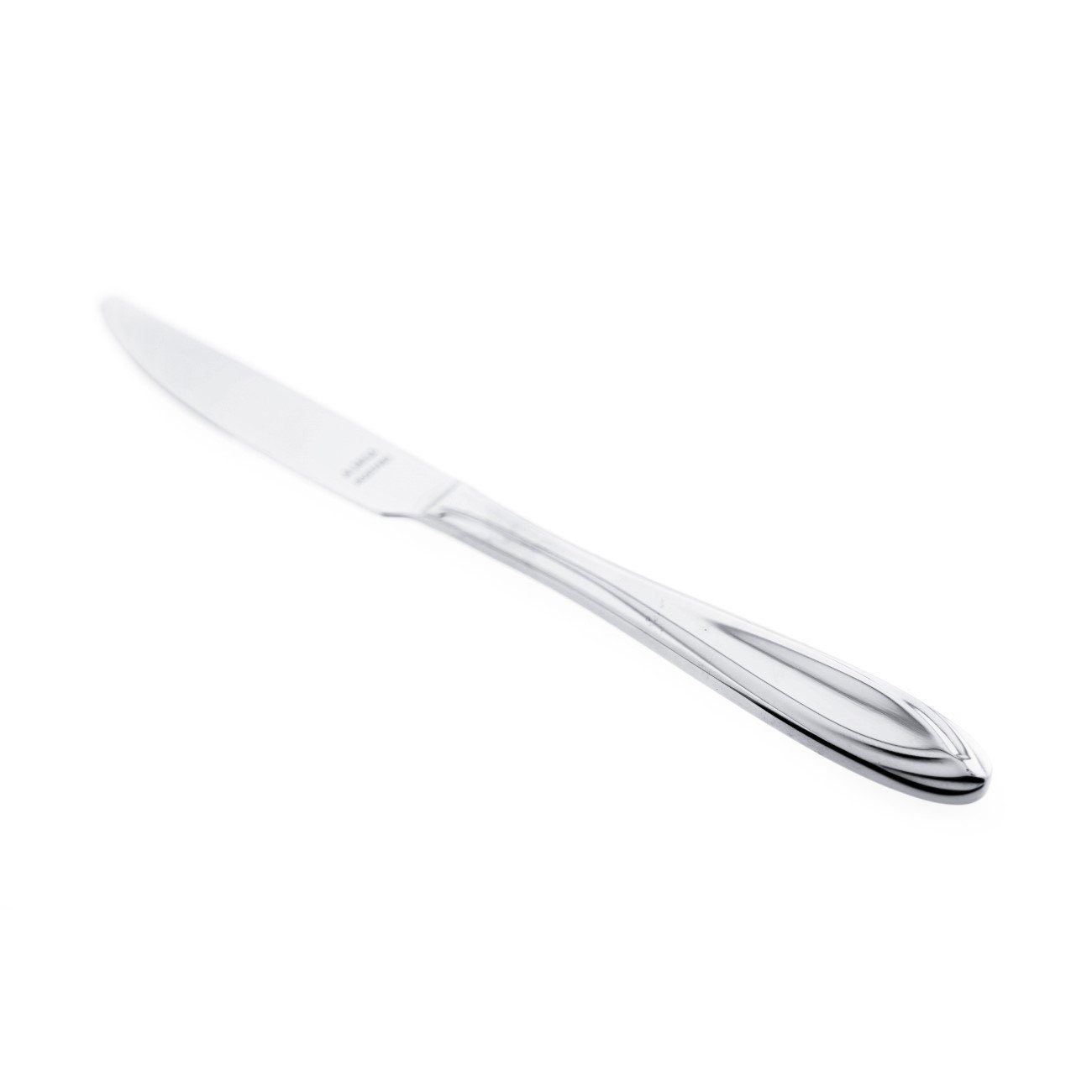Buttermesser 2 Tlg. Menümesser-Set aus Chrom-Edelstahl 18/10 Silber mit Design