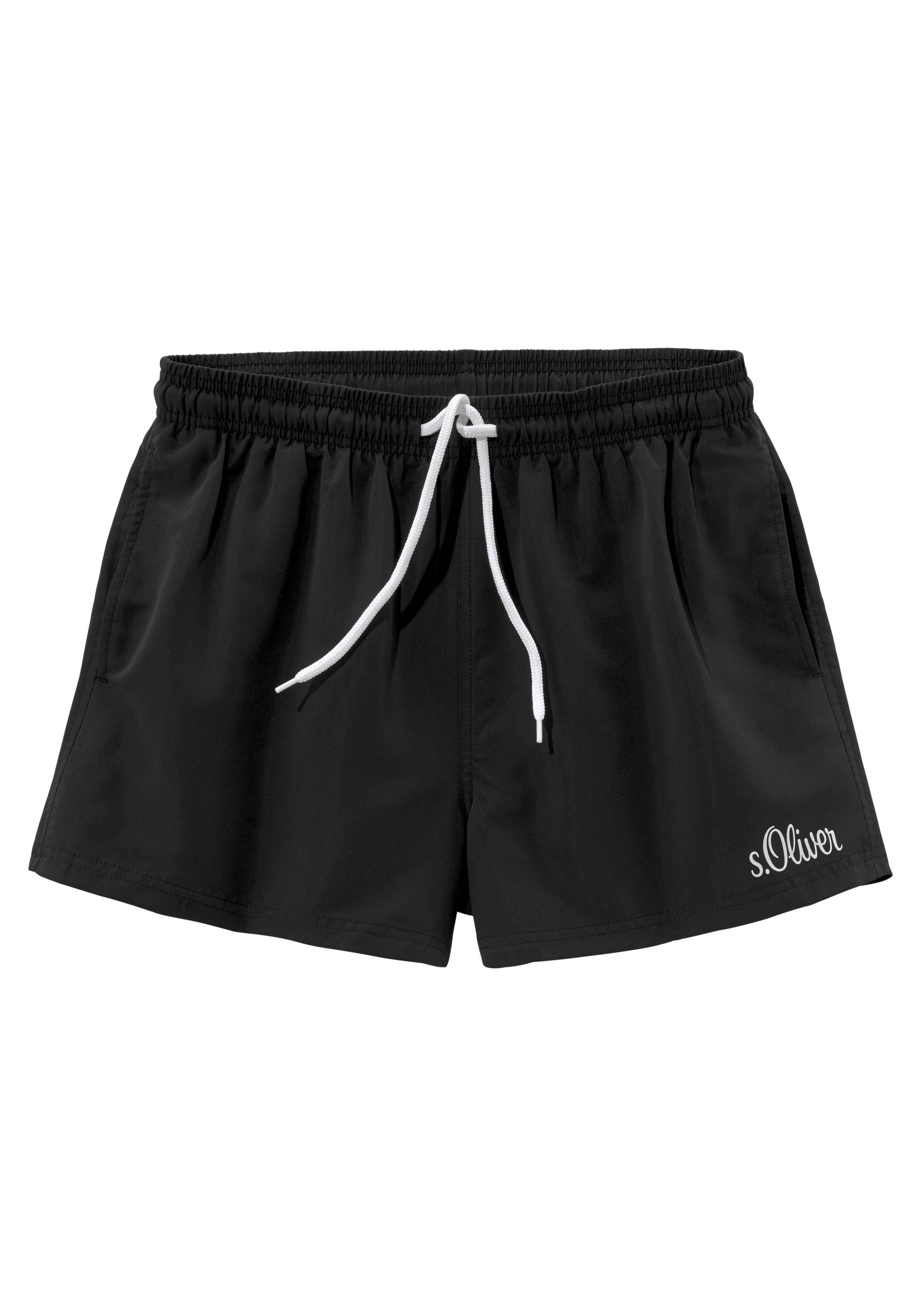 s.Oliver Badeshorts mit komplementärem Farbdesign günstig online kaufen