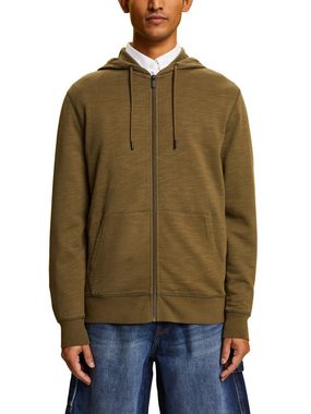 Esprit Sweatshirt Hoodie mit Reißverschluss, 100 % Baumwolle (1-tlg)