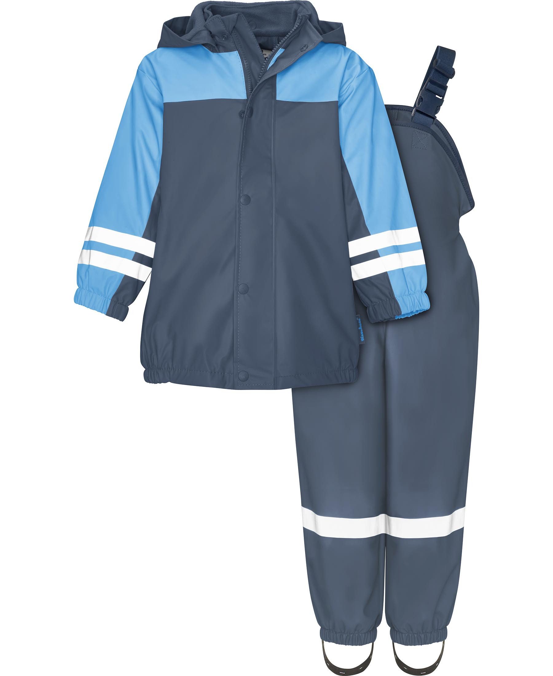 Regenoverall Regen-Anzug mit Fleece-Futter