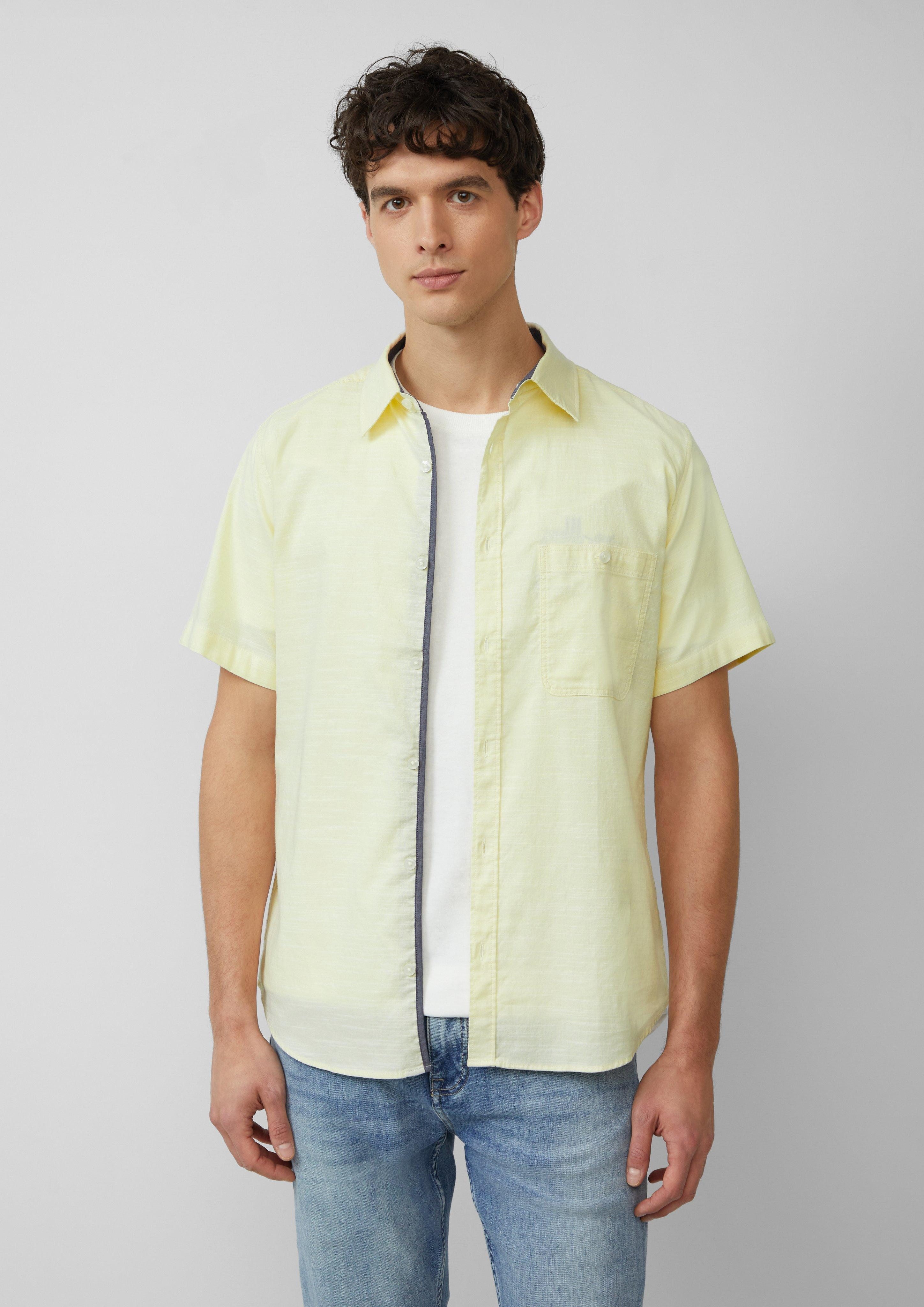 s.Oliver Kurzarmhemd Slim Fit: Kurzarm-Hemd aus günstig online kaufen
