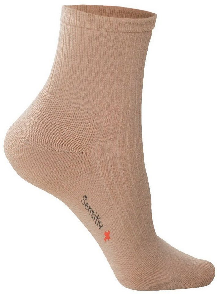 Fußgut für Socken Sensitiv Diabetikersocken (2-Paar) empfindliche Füße