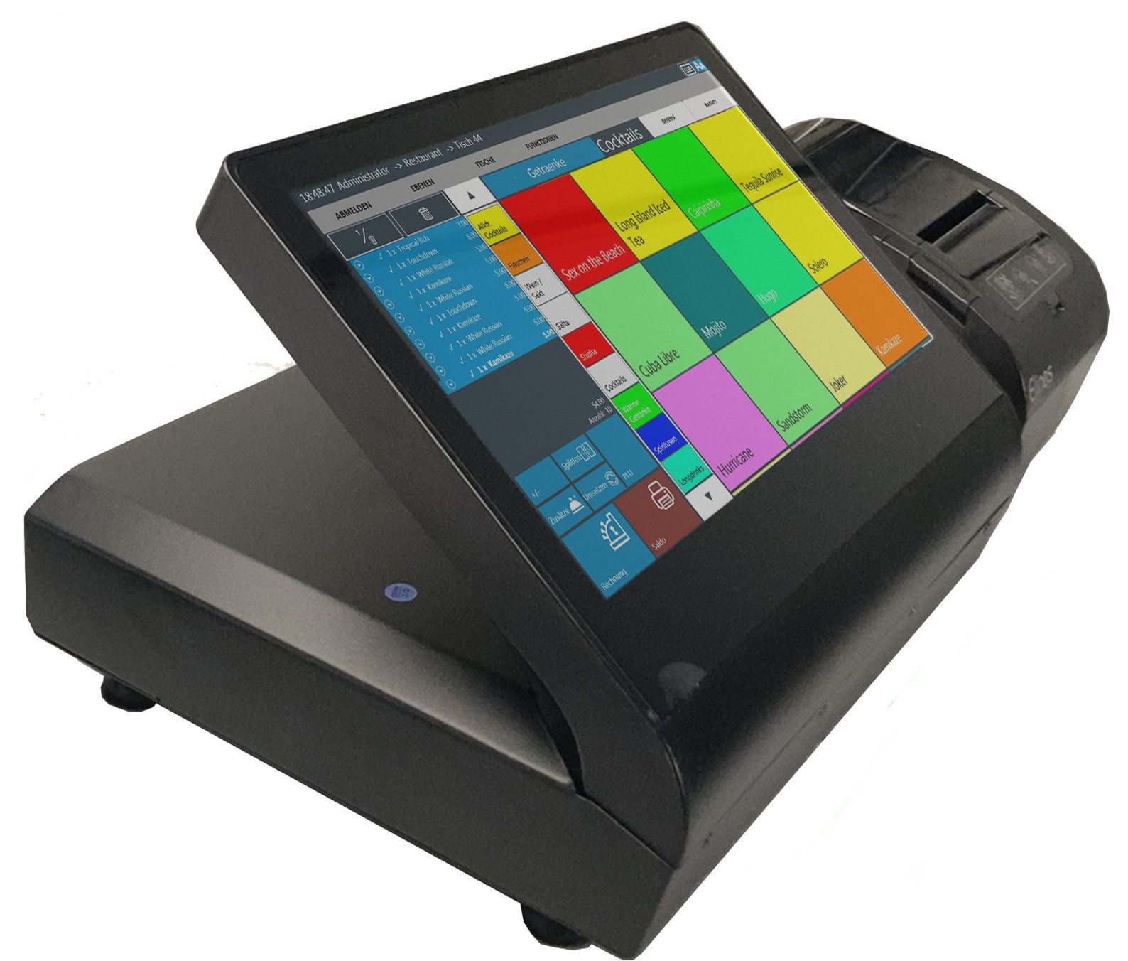 BlitzKasse Kassensystem MINI Handel-Kasse für Laden Lotto Supermarkt Kiosk Bäckerei Imbiss