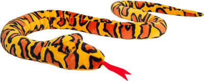 Teddy Hermann® Kuscheltier Schlange, 175 cm, gelb/orange