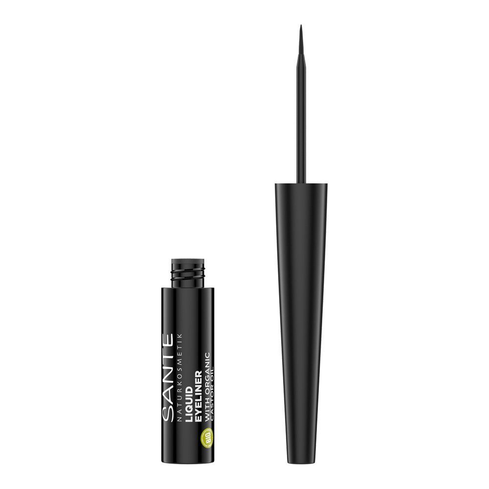 SANTE Eyeliner Liquid black, 3.5 ml