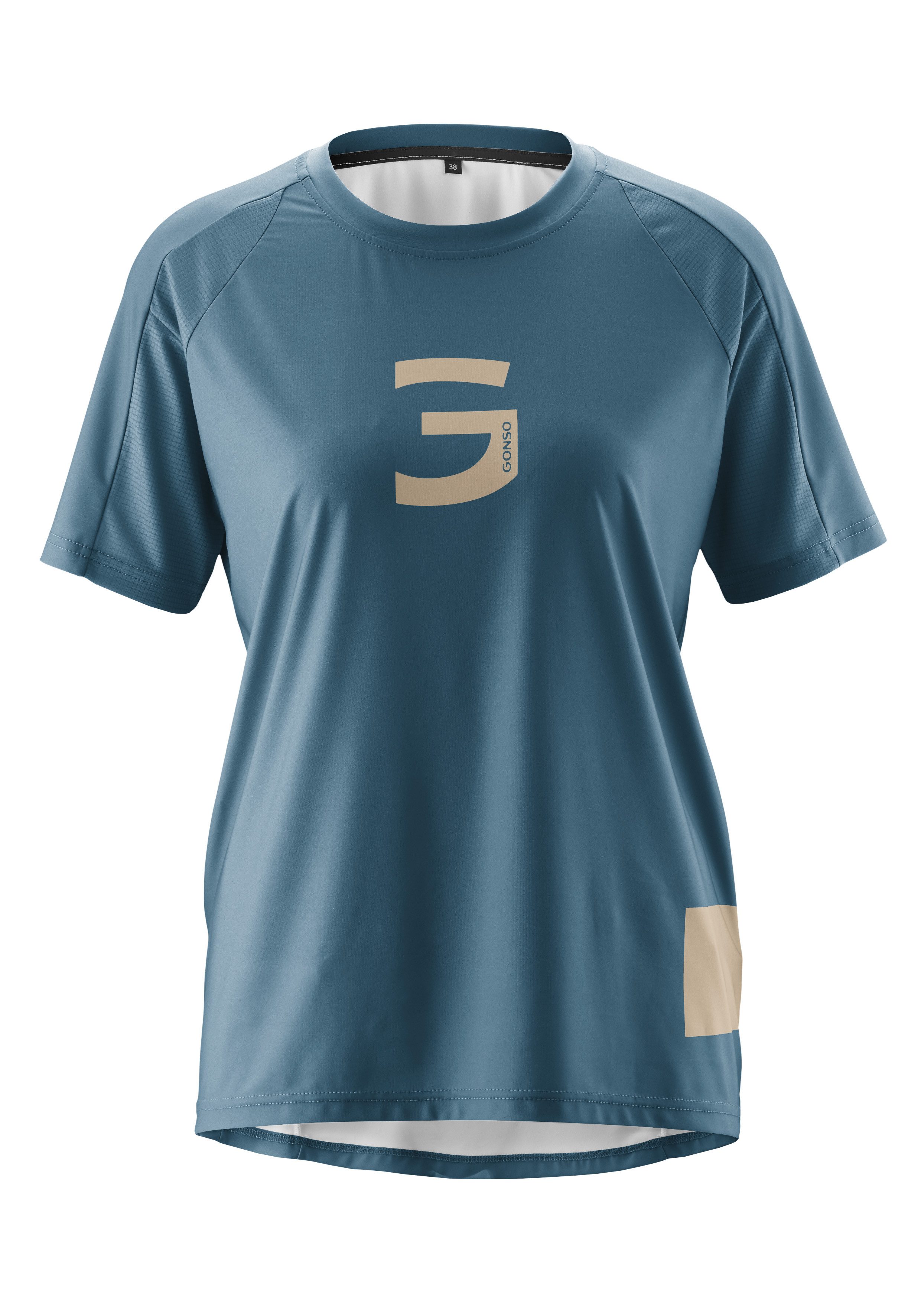 Gonso Radtrikot Trail Jersey W Damen Fahrradtrikot, leichtes u. atmungsaktives Trikot, ideal für MTB