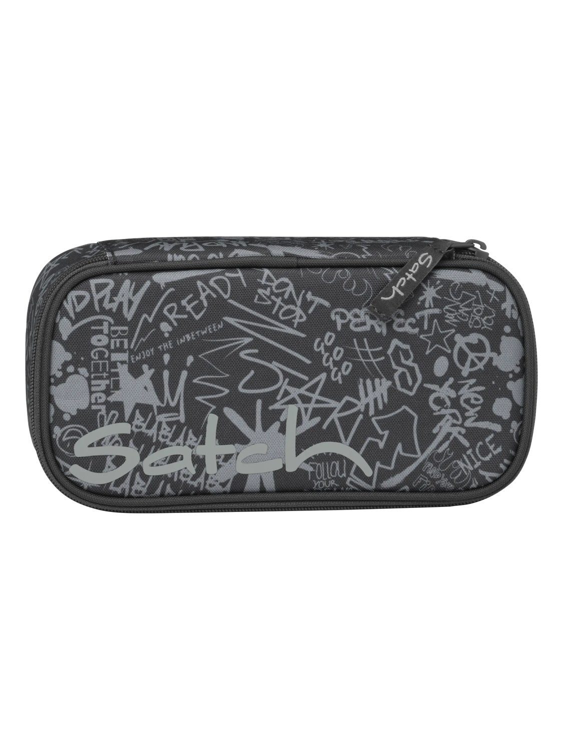 Satch Federmäppchen Schlamperbox, (2-tlg), inklusive Geodreieck und Stundenplan