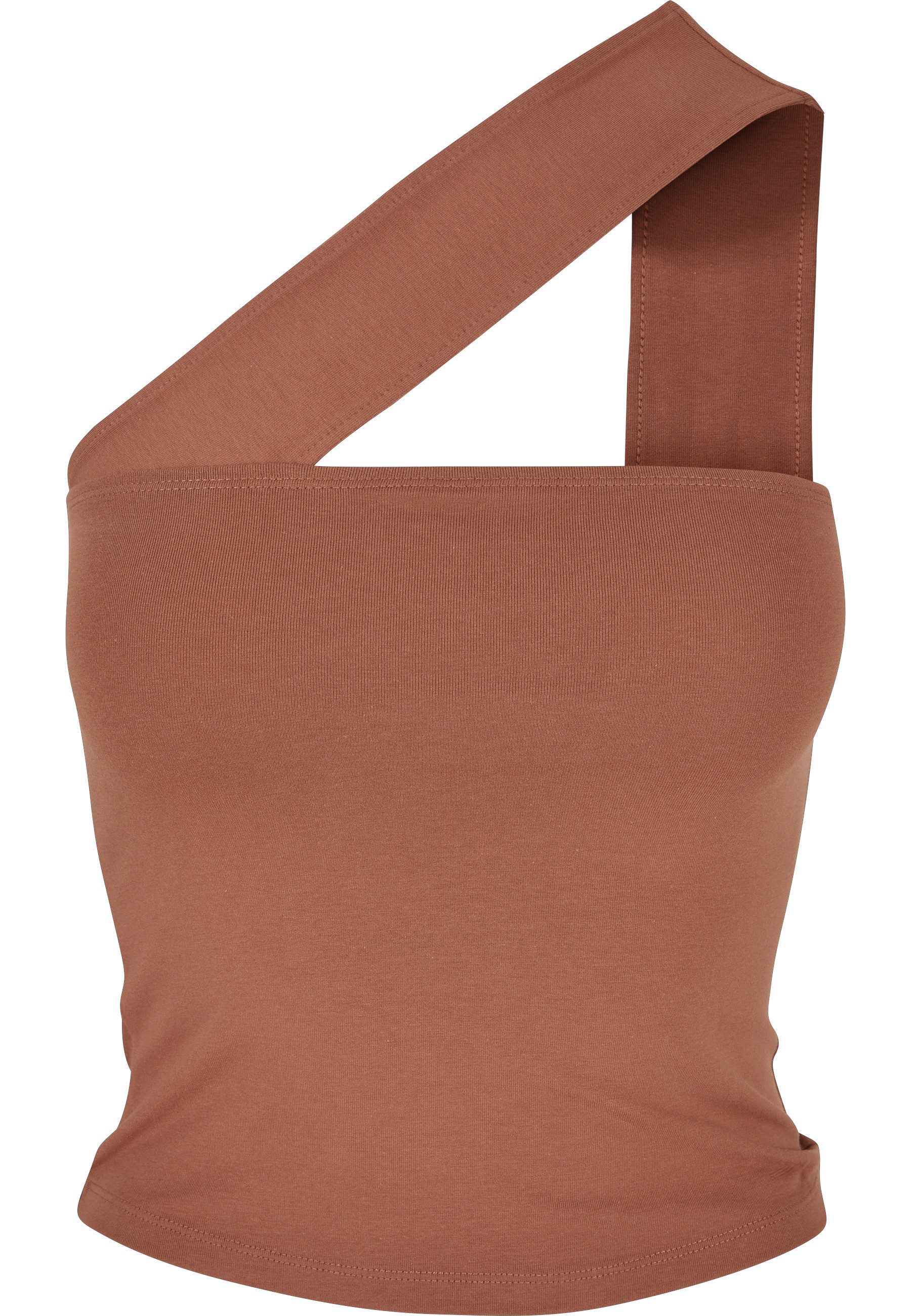 URBAN CLASSICS Tanktop Urban Classics Damen Ladies One Strap Top (1-tlg)