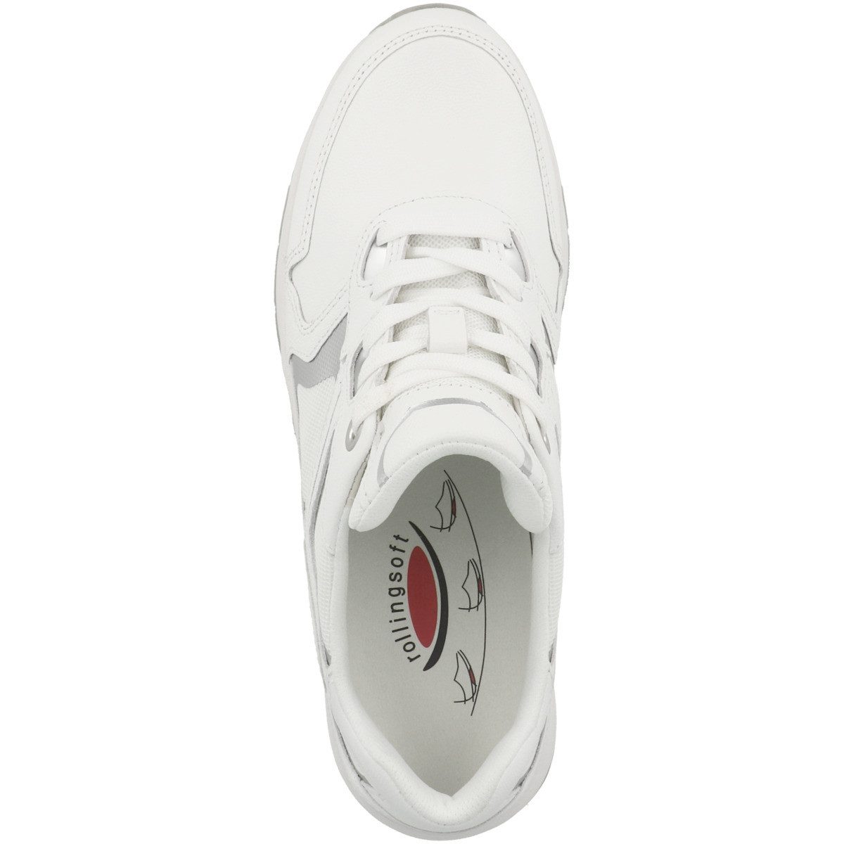 Gabor rollingsoft 66.875 Damen Sneaker Turnschuhe, Sportschuhe, Freizeitschuhe, Halbschuhe, Schnürschuhe