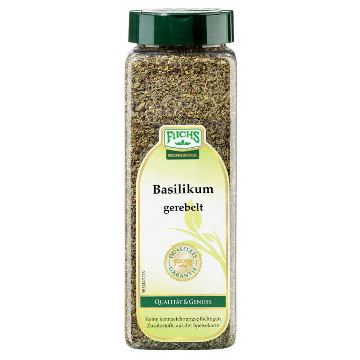 Fuchs Foodservice Gewürz, Fuchs Professional Basilikum gerebelt würzige Kräutermischung 150g