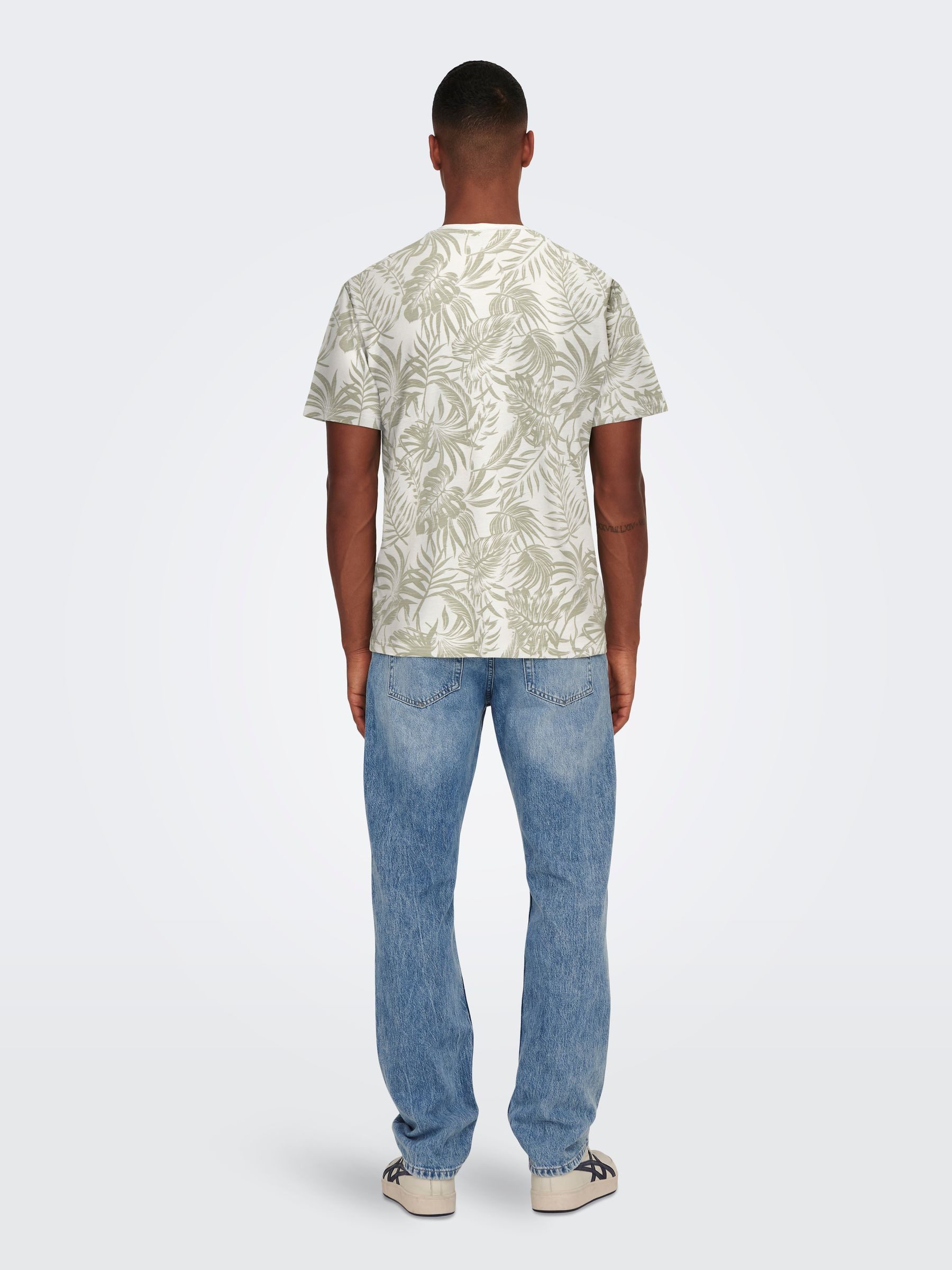ONLY & SONS T-Shirt Tropisch Print günstig online kaufen