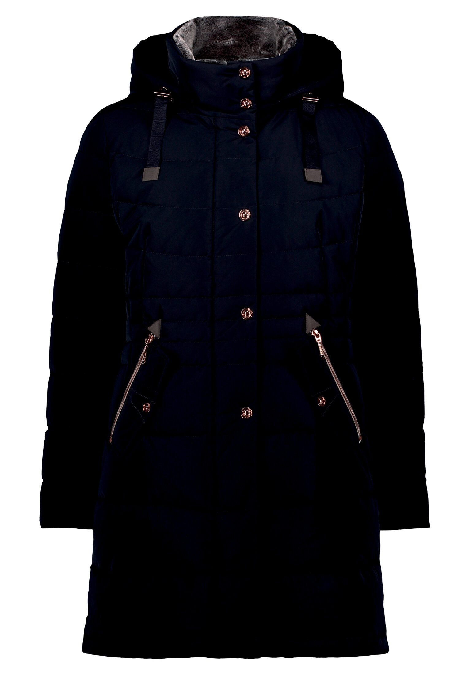 Gil Bret Steppjacke Damen mit Kunstfellkragen