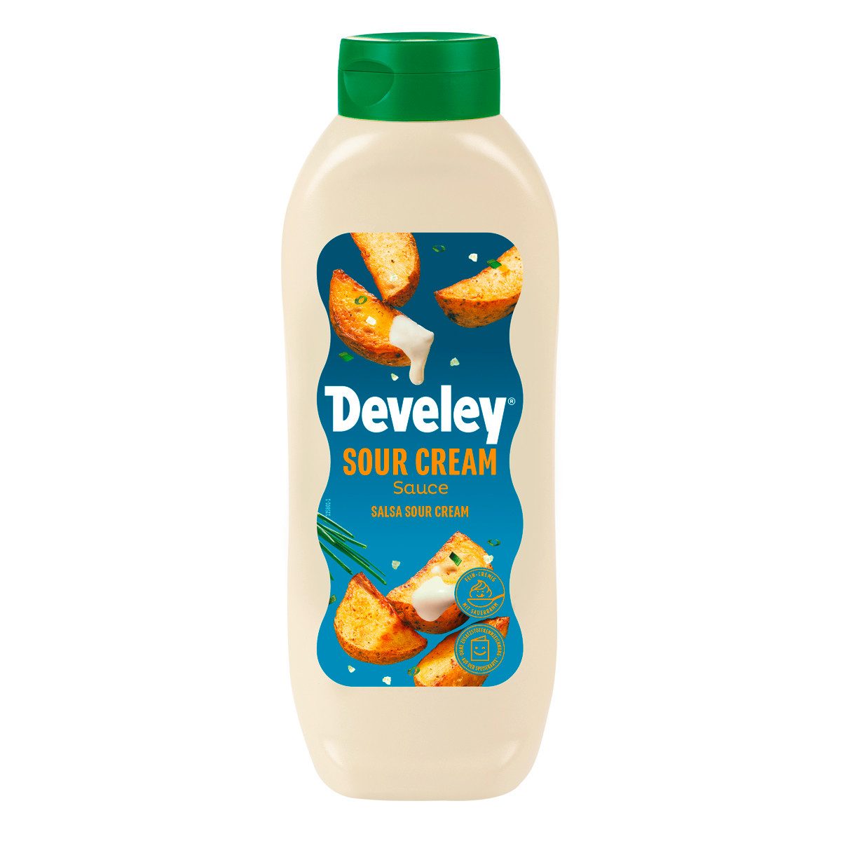 Develey Saucen, Develey Sour Cream Sauce cremig mild fein abgestimmt zum Dippen 875ml