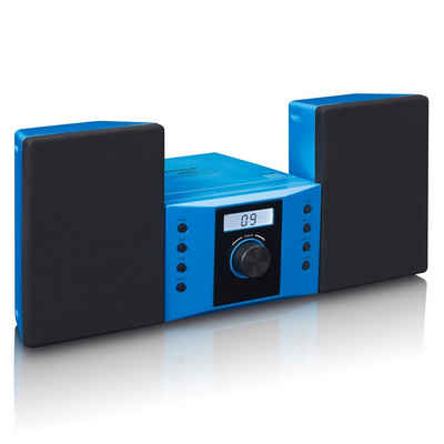 Lenco Micro Set mit CD, FM radio, AUX-IN, Sticker Stereoanlage (FM-Tuner)