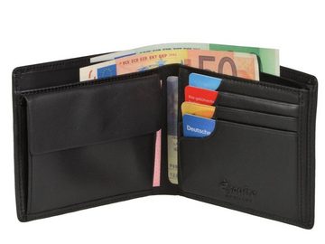 Esquire Geldbörse Logo, Geldbeutel, Linkshänder, Portemonnaie, Geheimfach, 8 Kartenfächer