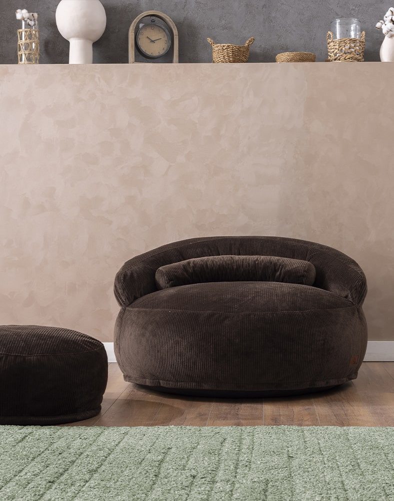 Wuuh Pouf Wuuh Felix Pouf, Soft-Pouf, Sitzhocker, Einzelsessel
