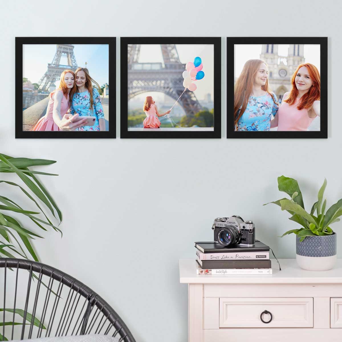 PHOTOLINI Bilderrahmen 3er Set breite Rahmen, günstig online kaufen