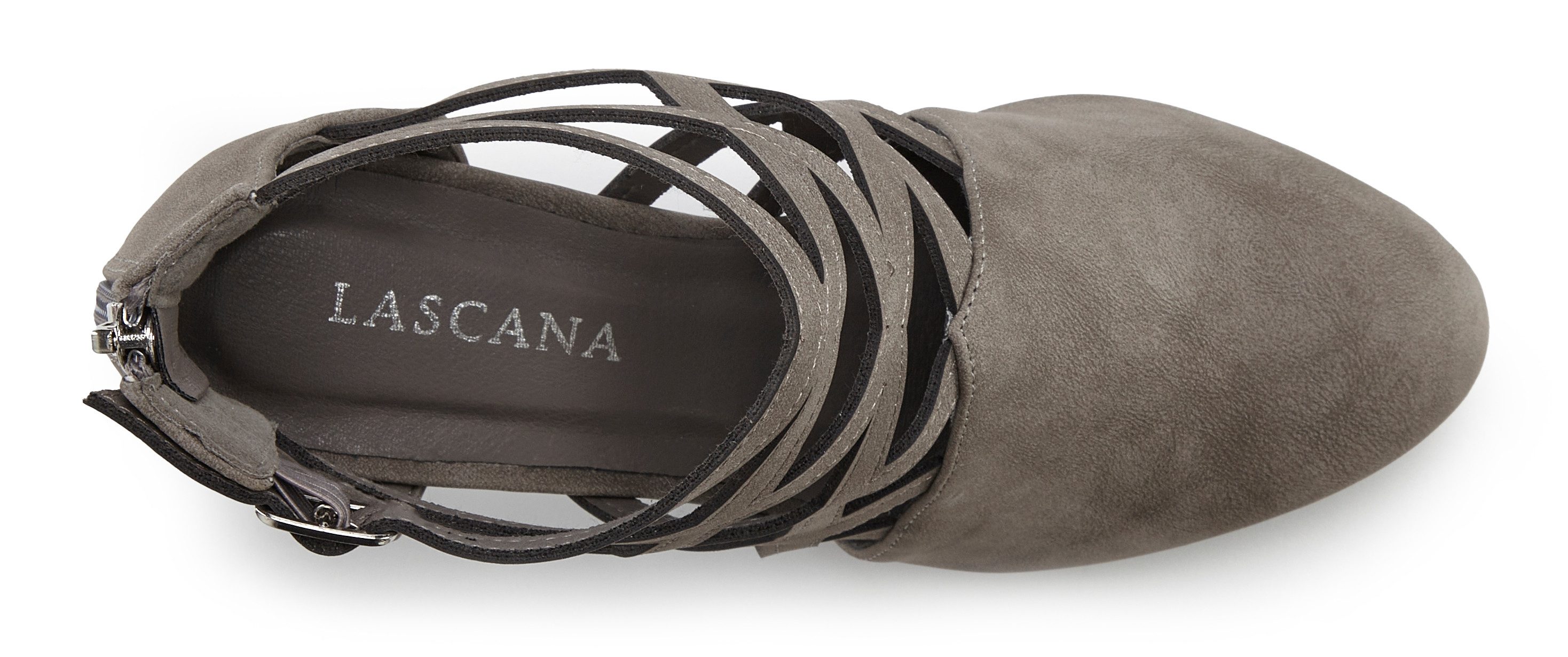 LASCANA Stiefel, Boots, Stiefelette mit Cut-Outs VEGAN