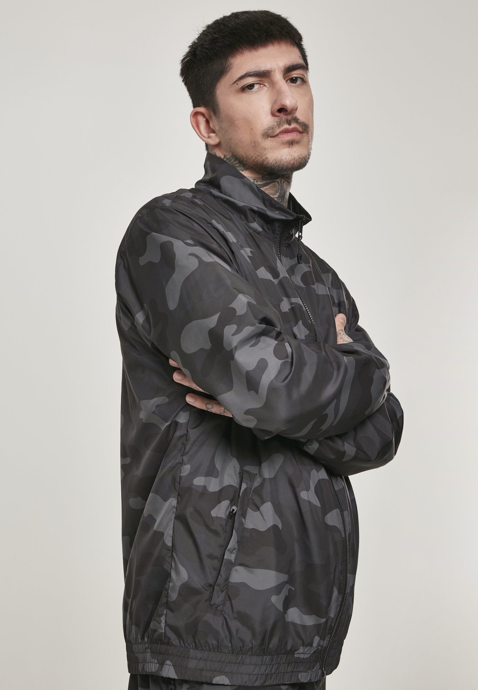 Jacket URBAN darkcamo Track (1-St) CLASSICS Herren Sommerjacke Camo