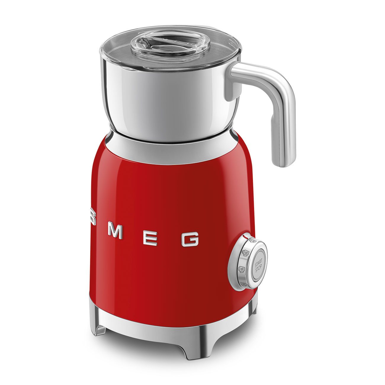 Smeg Milchaufschäumer MFF11 Milchaufschäumer 50's Style Retro Design, 500 W