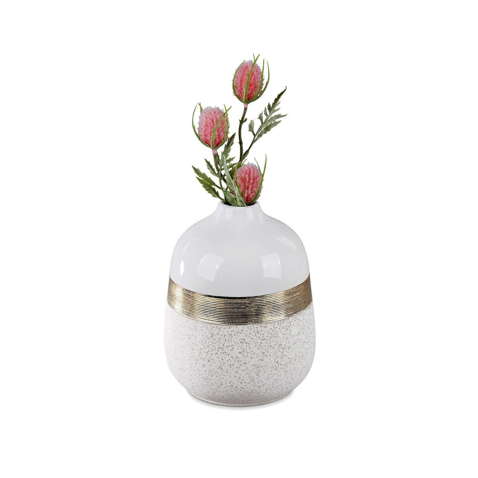 Dekovase Vase 20 Goldband