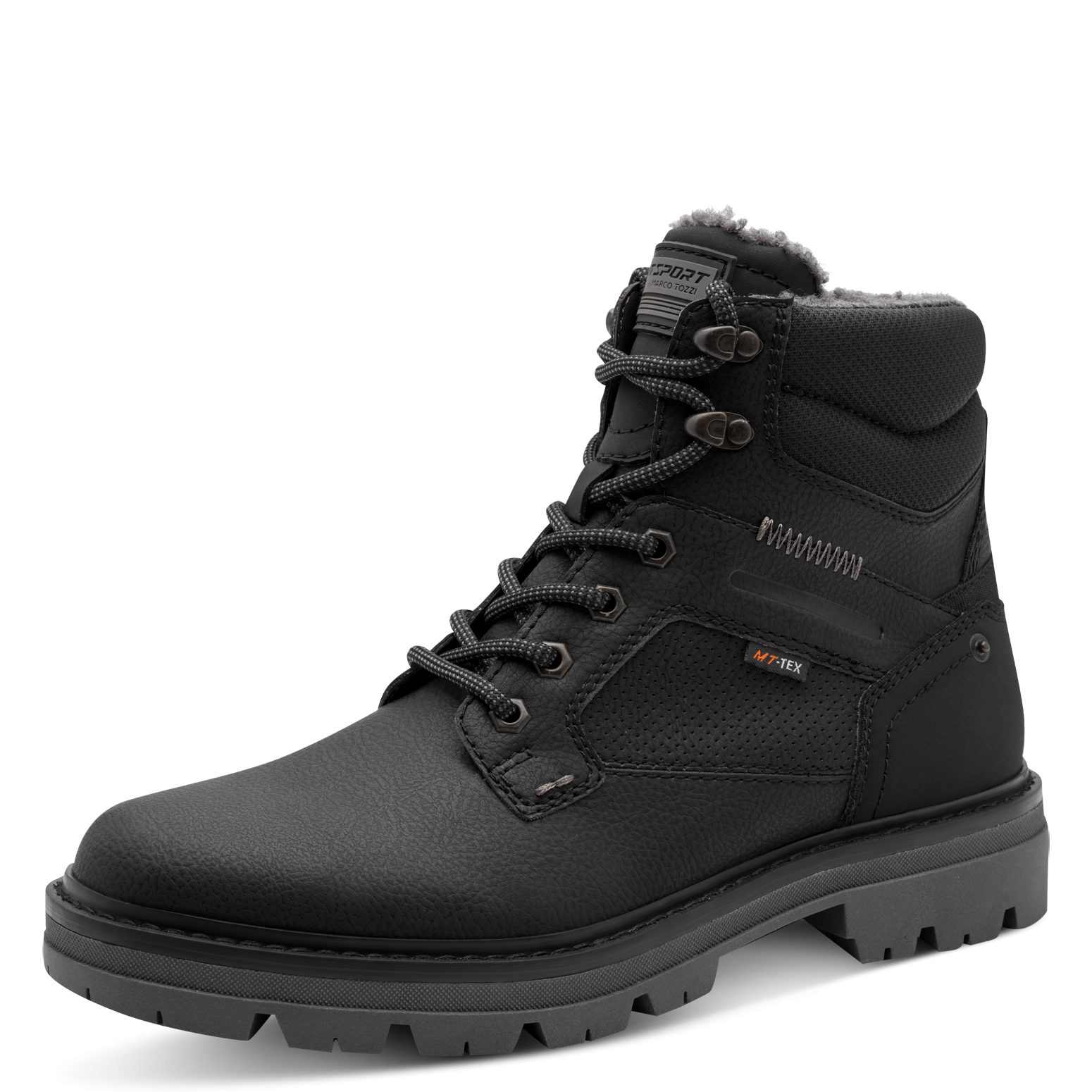 MARCO TOZZI Schnürboots Herbstboots mit wasserabweisender TEX-Mexbran