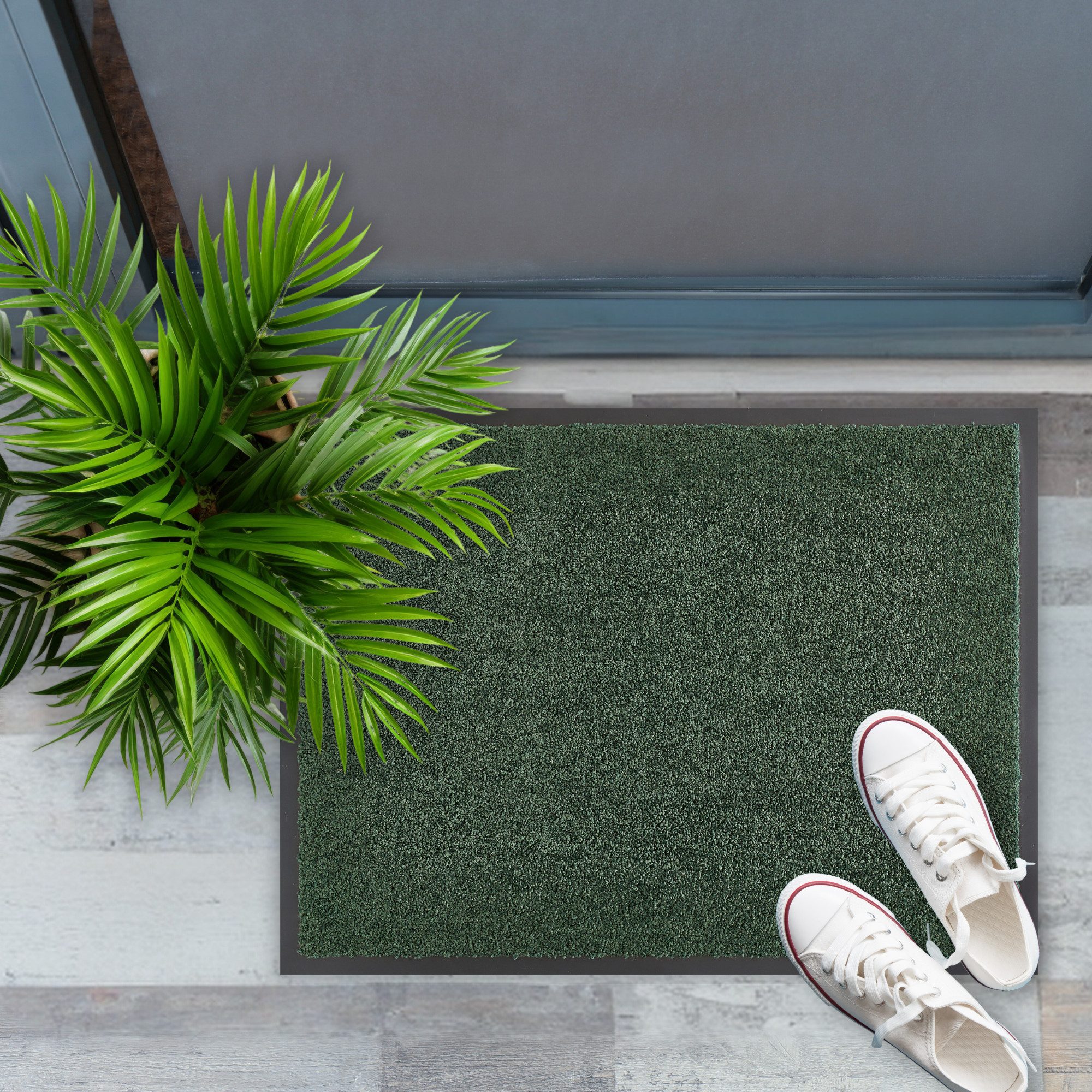 Andiamo Fußmatte Verdi, Made in Netherlands, rechteckig, Höhe: 6 mm, Schmutzfangmatte, Eingangsmatte, rutschfest, strapazierfähig