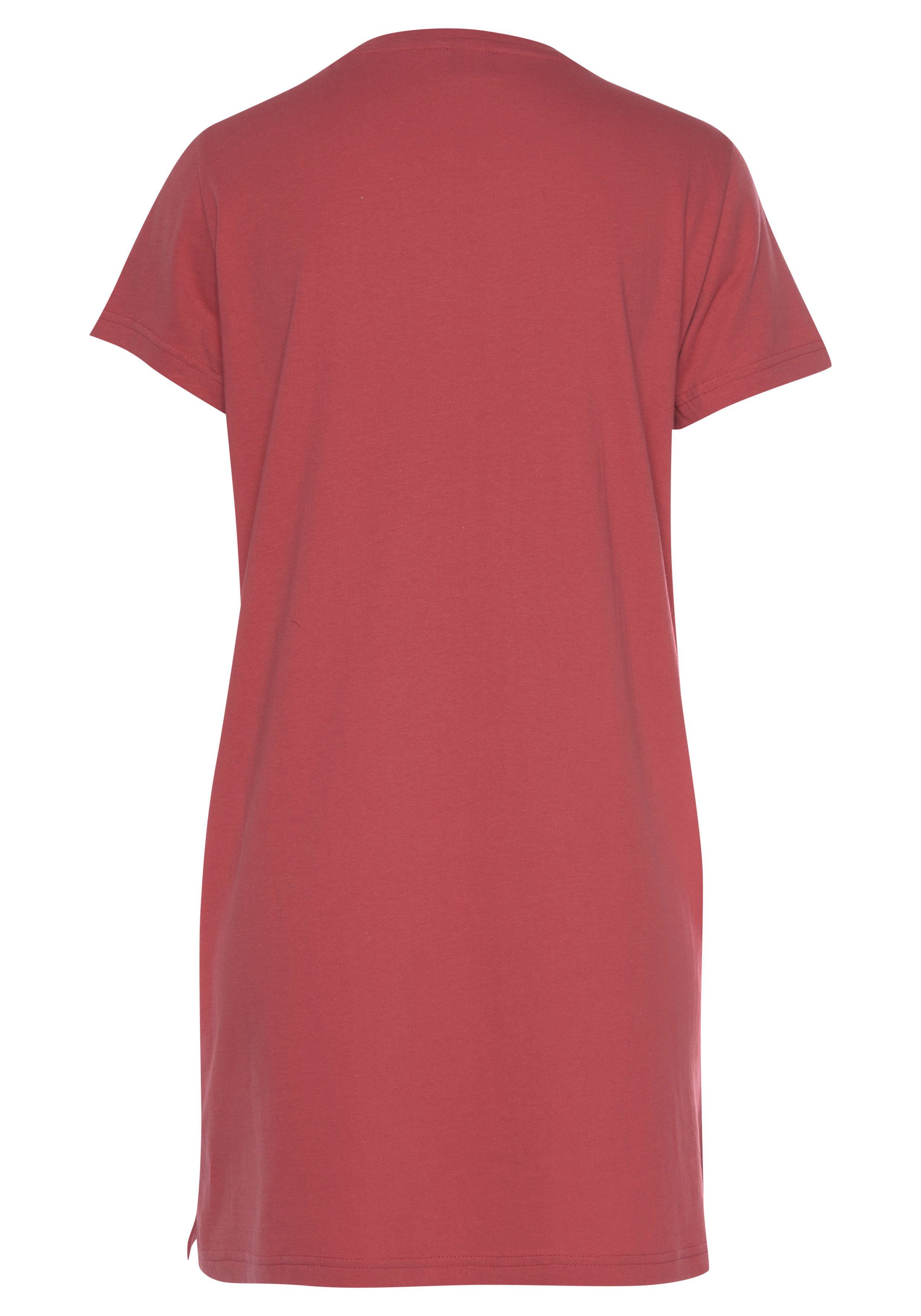 Vivance Dreams Bigshirt mit Frontdruck günstig online kaufen