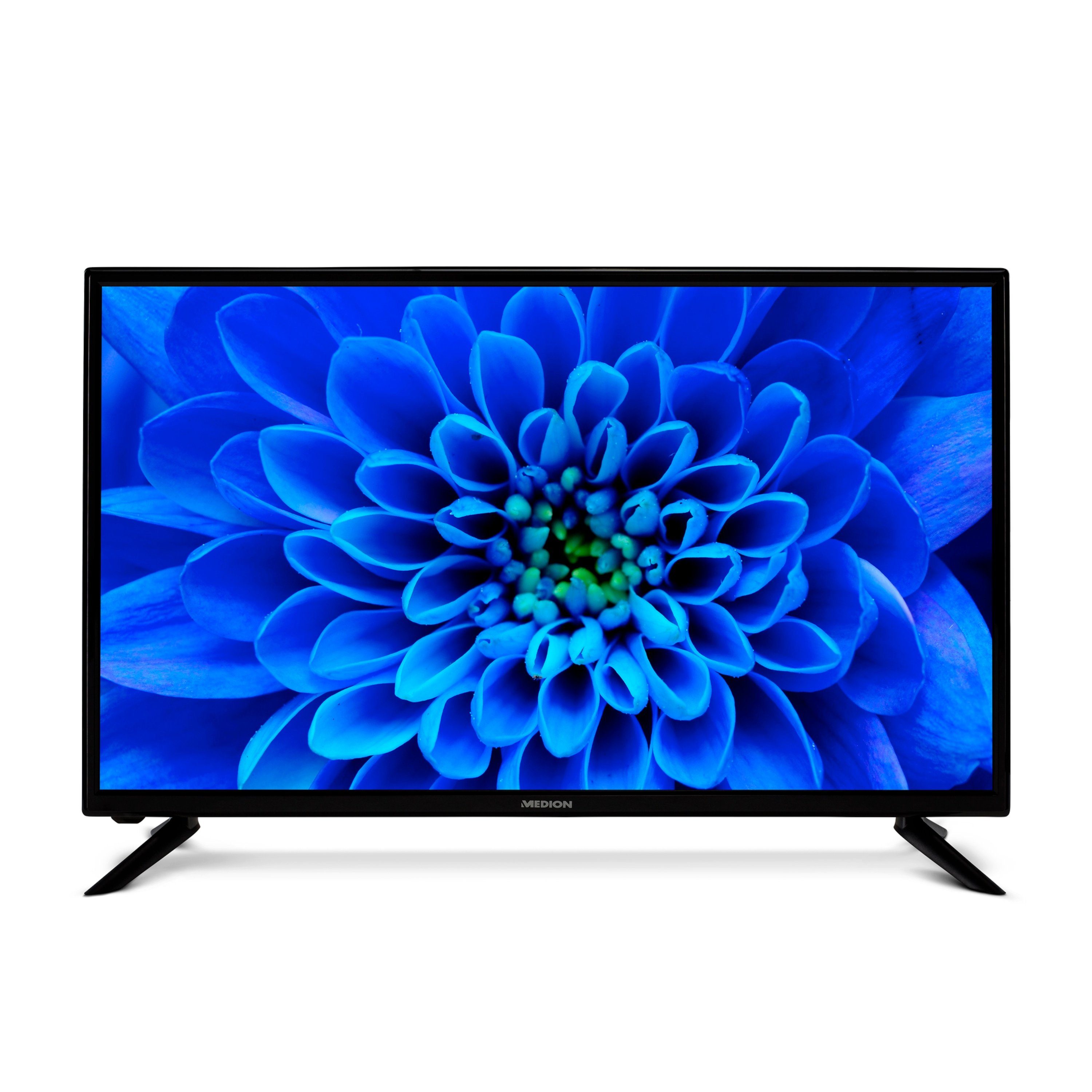 Medion® MD30326 LCD-LED Fernseher (80 cm/31.5 Zoll, 720p HD Ready, 60Hz, Triple Tuner Receiver, SleeptimerE13226)