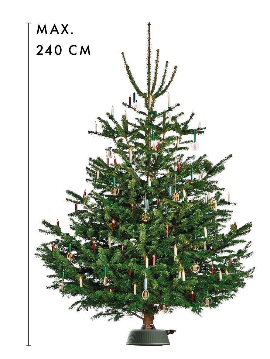 Krinner Christbaumständer KRINNER X-240 (1-tlg), Original-Rundum-Einseil-Technik