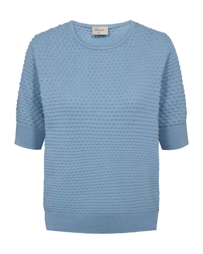 FREEQUENT Kurzarmpullover FQDODO-PU-DOTTIE-SS mit schöner Struktur günstig online kaufen