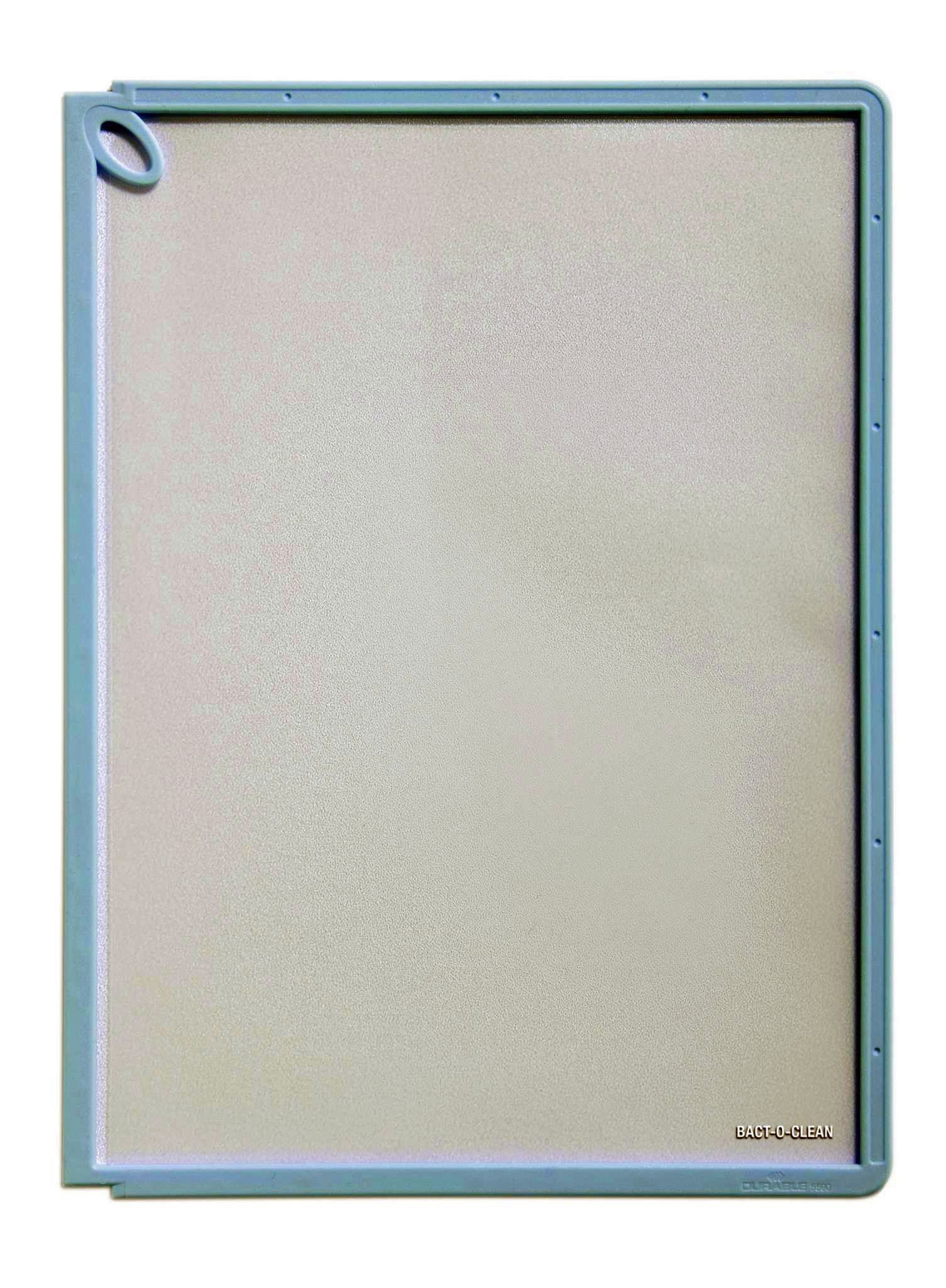 Tafel Durable SHERPA PANEL BACTOCLEAN A4 Sichttafel antibakteriell