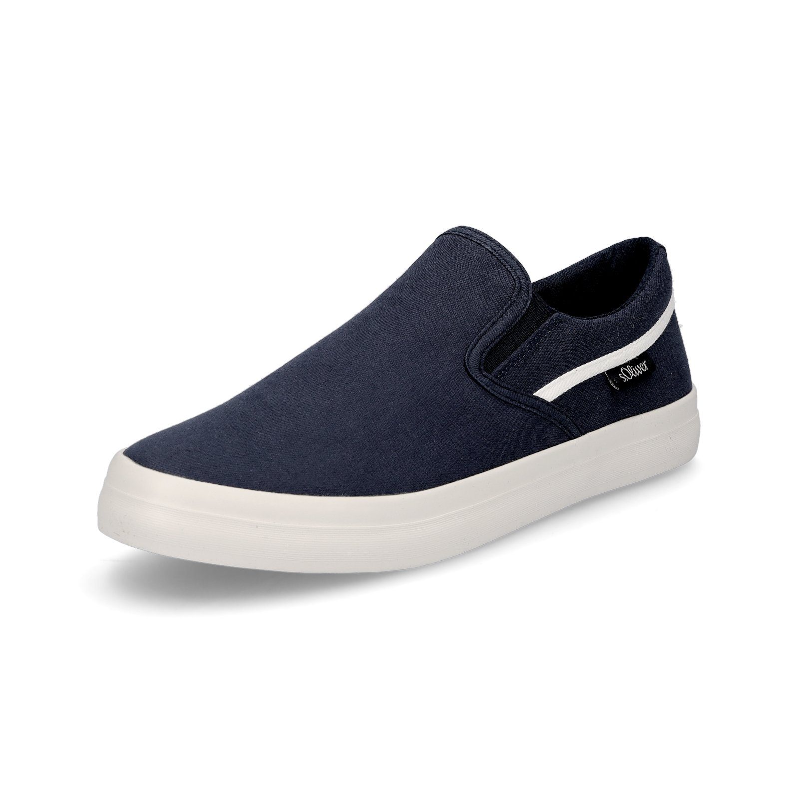 s.Oliver s.Oliver Herren Canvas Slipper navy blau Slipper