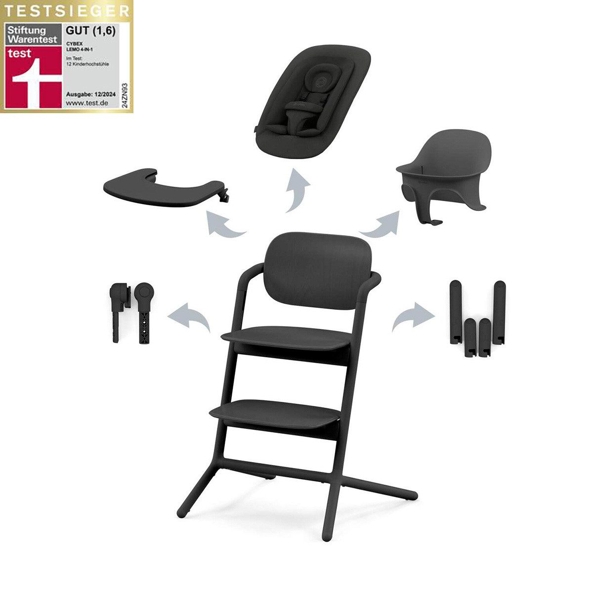 Cybex Hochstuhl Cybex Lemo 4in1 Hochstuhl günstig online kaufen