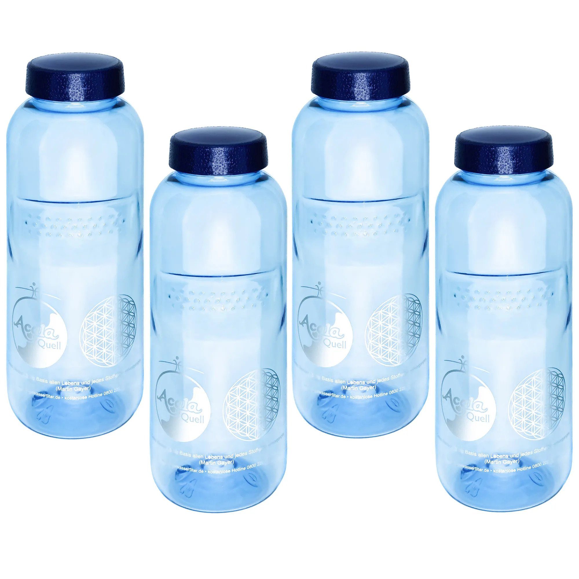 AcalaQuell Trinkflasche Grip 0,5 L aus Tritan, weichmacherfrei & lebensmittelecht