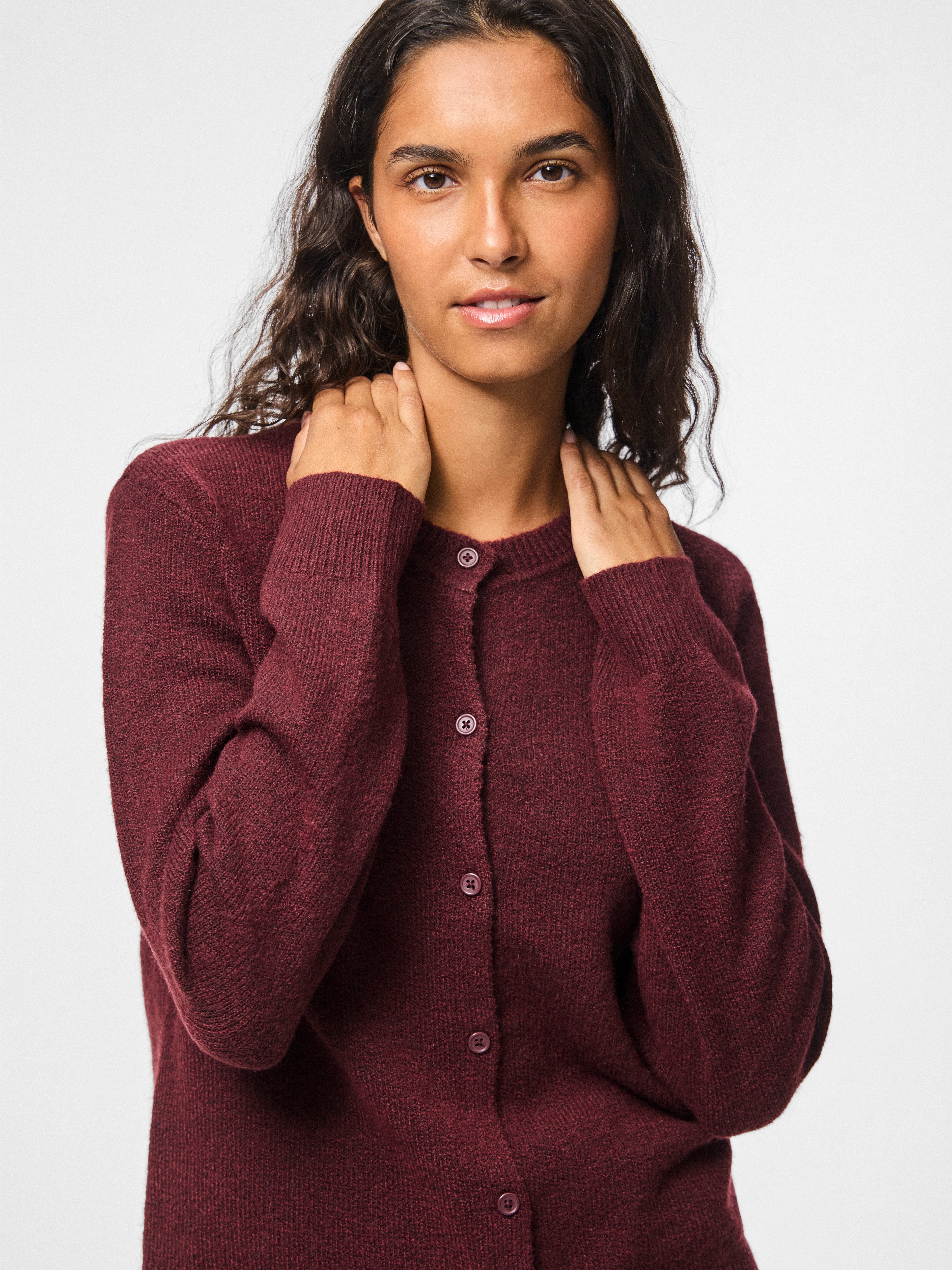 pieces Strickjacke PCMALOU LS KNIT CARDIGAN günstig online kaufen