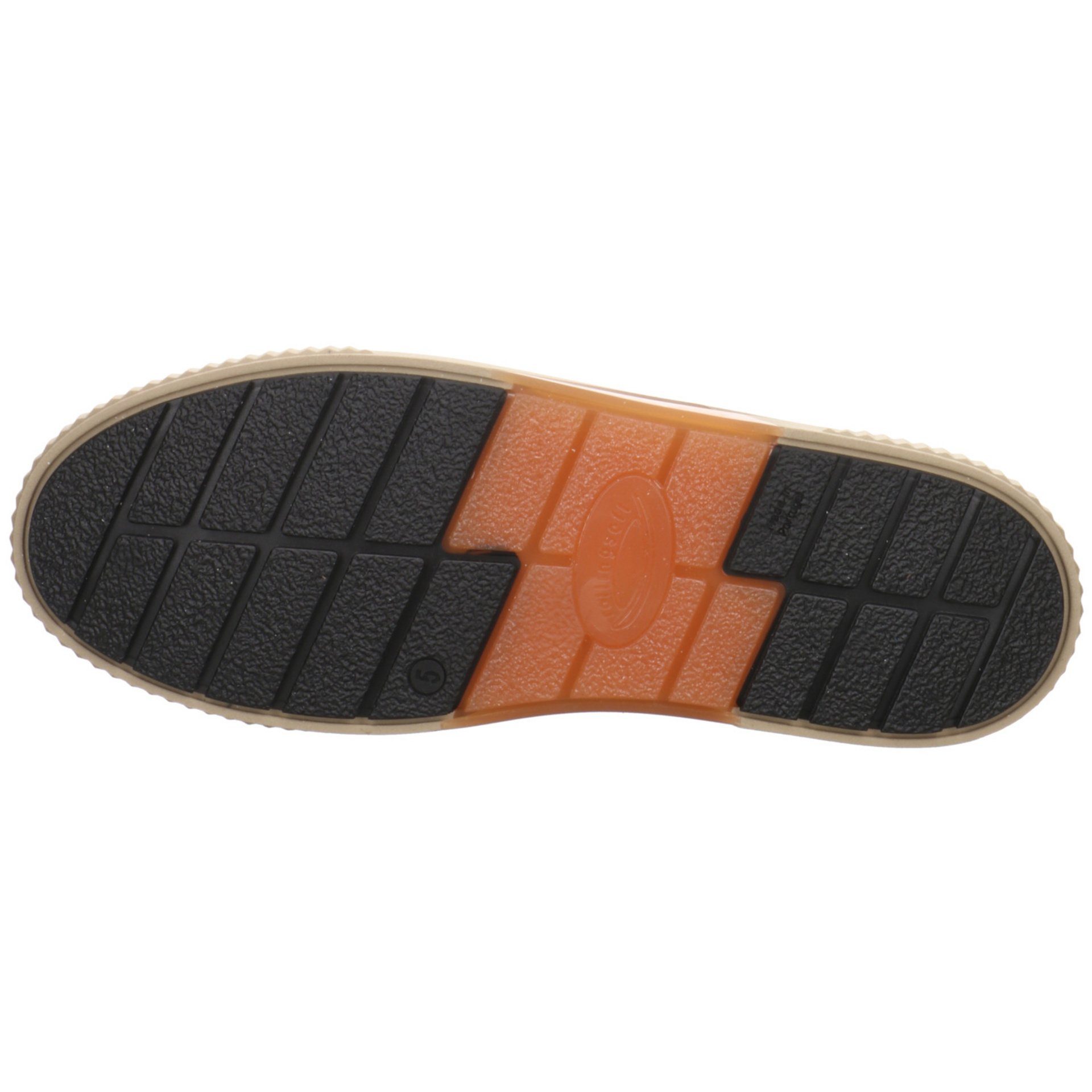 Gabor Boots Nubukleder uni Braun Nubukleder (wood/orange) Schnürstiefel