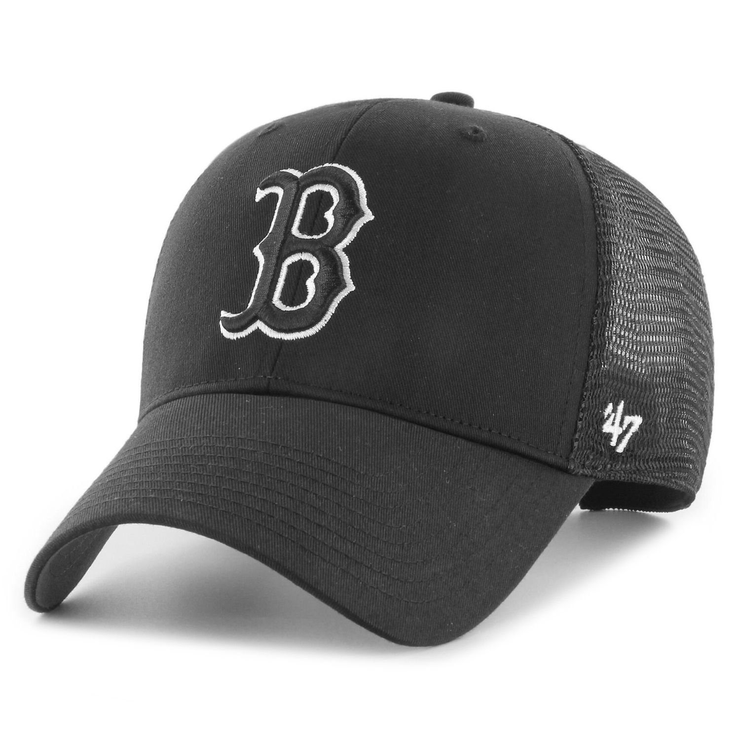 x27;47 Brand Trucker BRANSON MLB Cap Red Boston Sox
