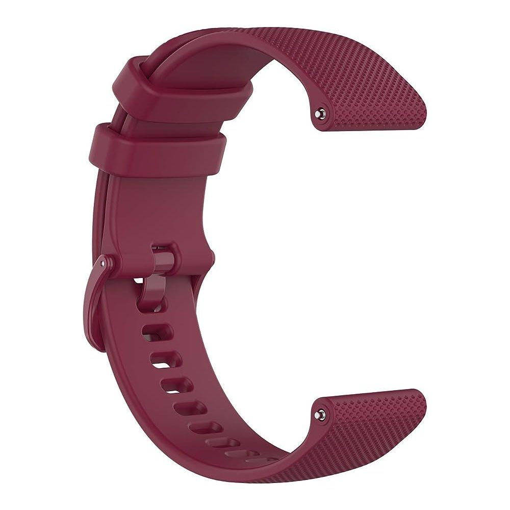 Uhrenarmbänder Uhrenarmband FELIXLEO Uhrenarmband Silikon Silikon Ersatzarmband,18mm Rotwein