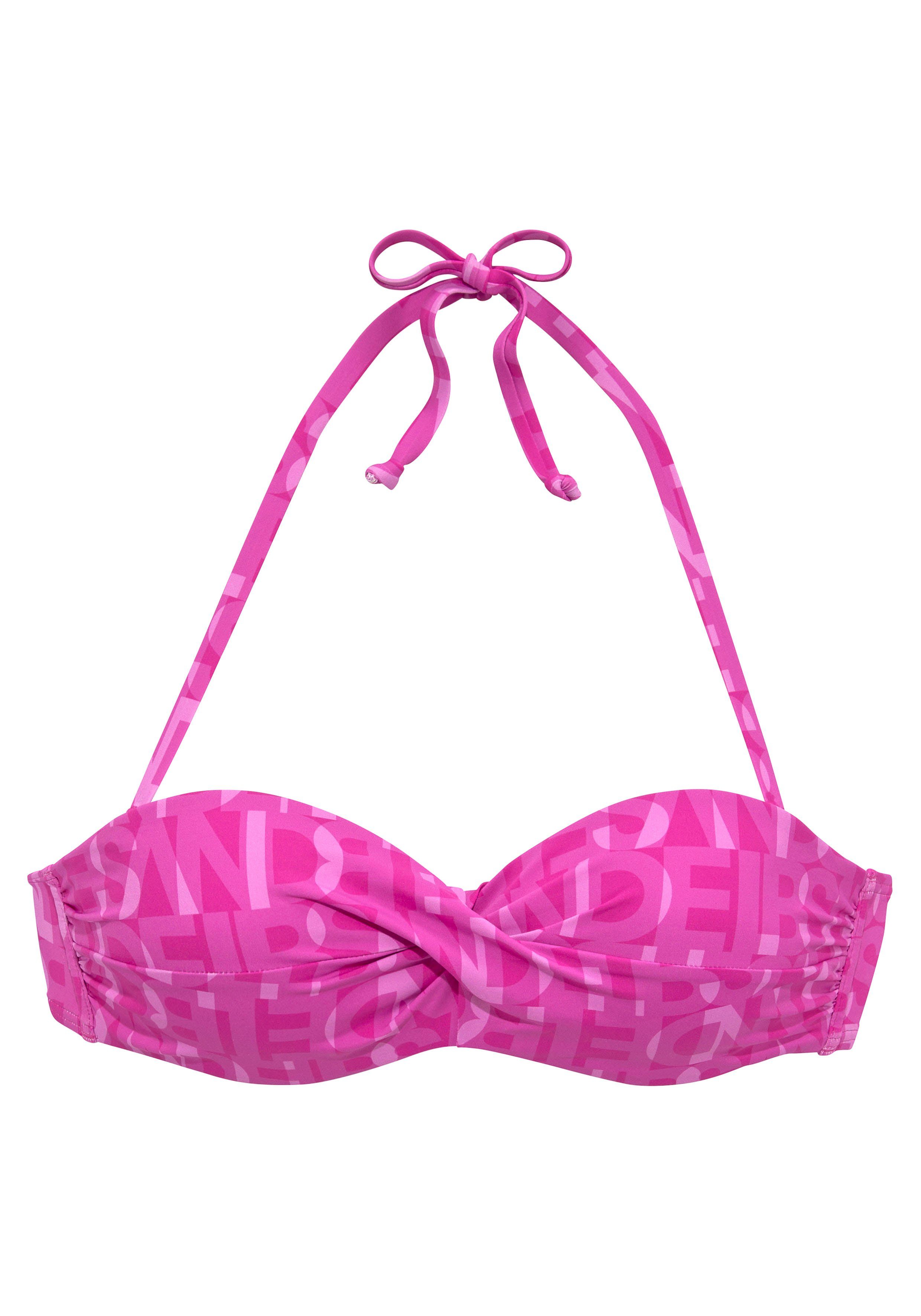 Elbsand Bügel-Bandeau-Bikini-Top Letra, mit tollem Wording günstig online kaufen
