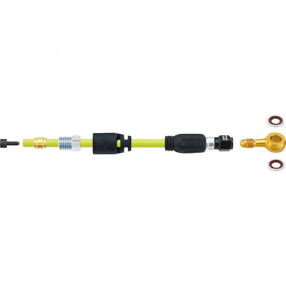 Jagwire Scheibenbremssattel Jagwire Anschlussset Pro Quick-Fit Adapter für Magura - Schwarz/gold -