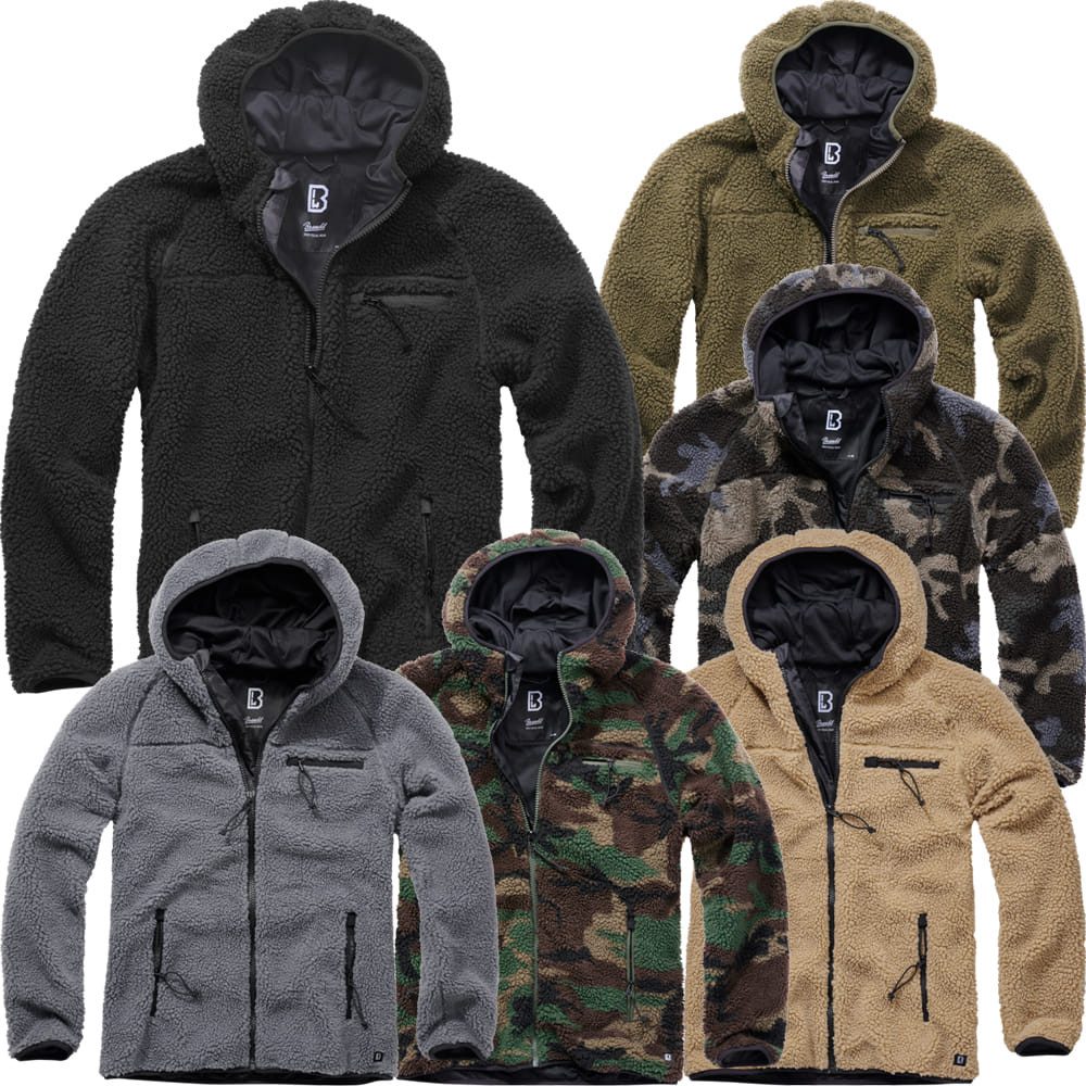Brandit Outdoorjacke Brandit Teddyfleece WORKER JACKE günstig online kaufen
