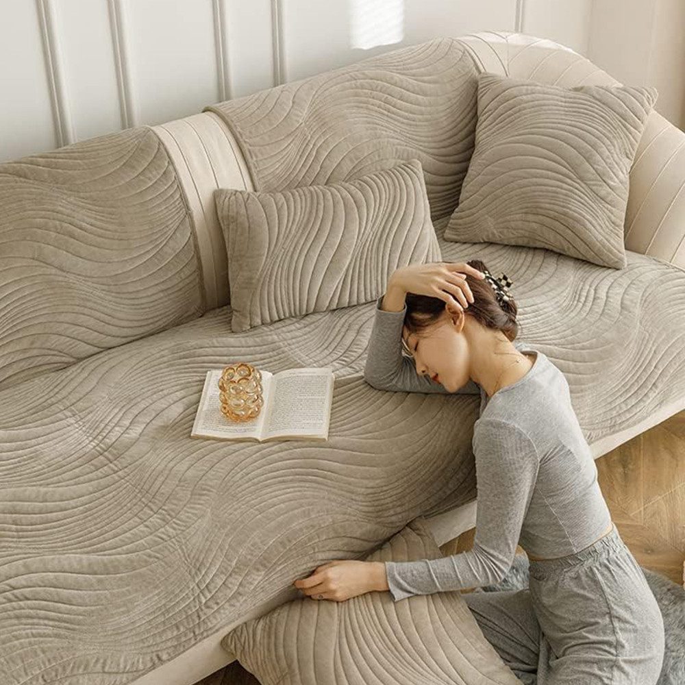 NUODWELL Sofabezug Sofa/Couch überzug, Sofabezug L Form/U Form/Ecksofa 3/2/ günstig online kaufen