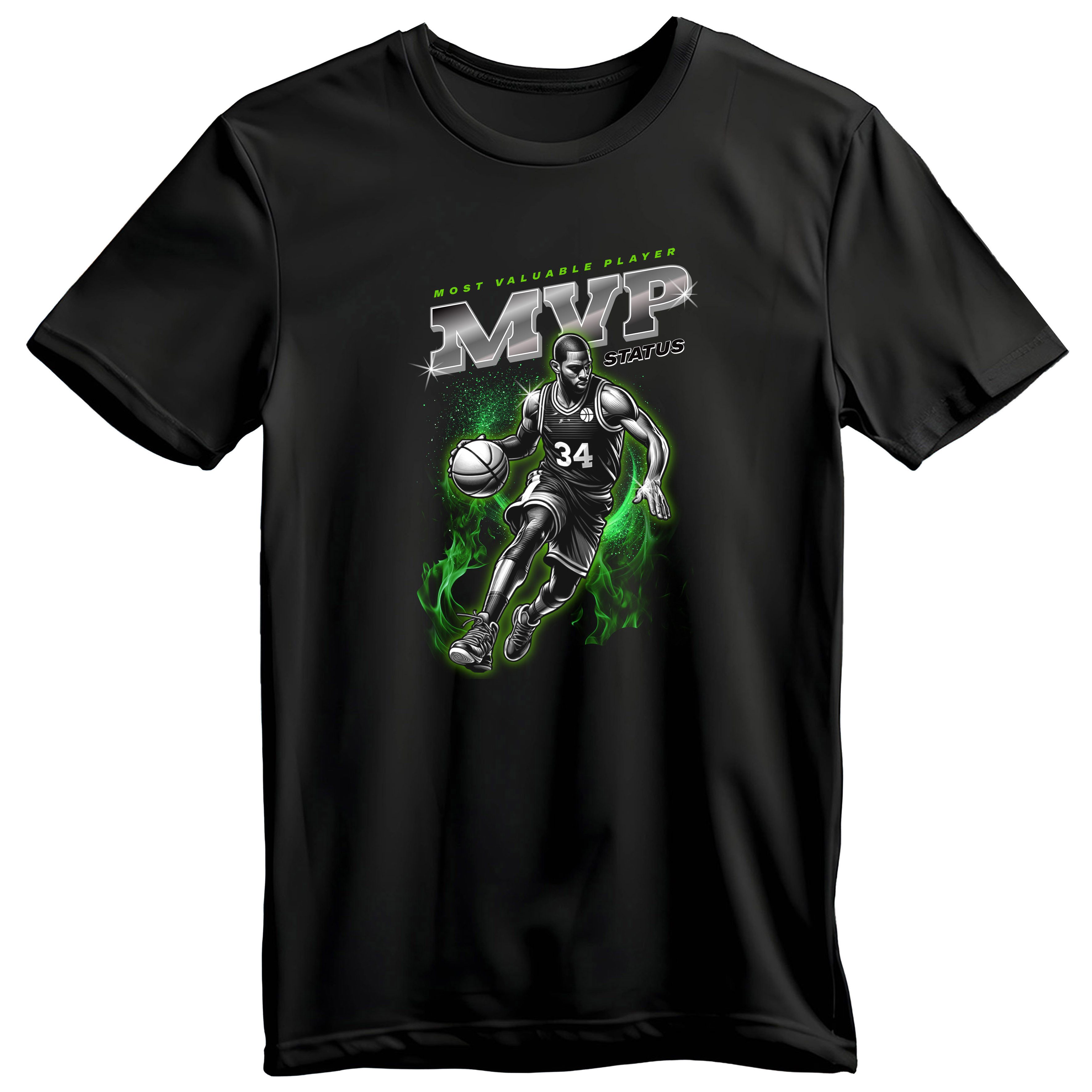 Banco T-Shirt Herren „MVP 34“ mit Basketball-Motiv – Sportstyle, Sommer, Fr günstig online kaufen