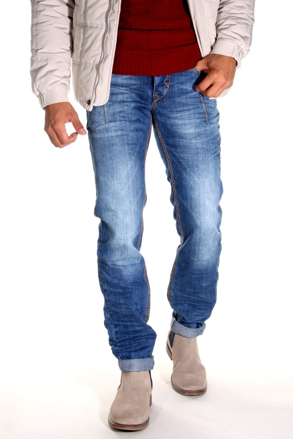 Herren Jeans R-NEAL Straight-Jeans